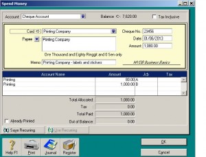 Payment to Supplier